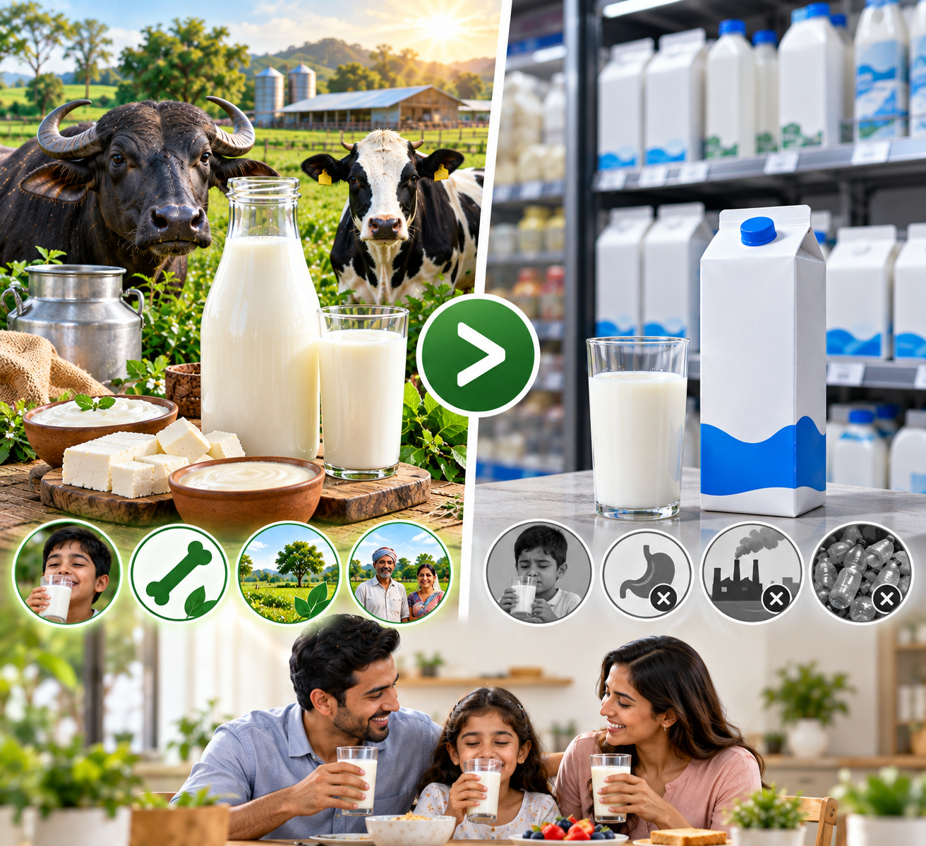 Fresh Dairy vs Packaged: Why Fresh Wins Every Time